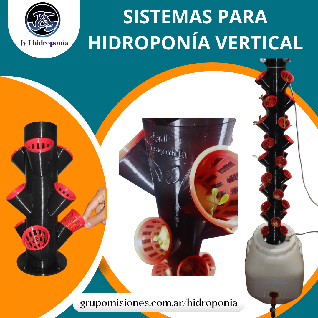 Sistema Vertical JyJ de 3 Plantas